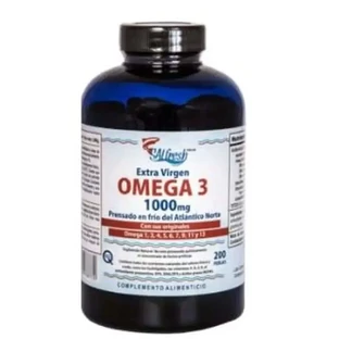 Universo Natural Omega 3 Extra Virgin Salfresh 200Spheres
