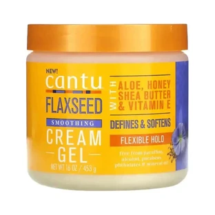 Розгладжуючий крем-гель з льняним насінням Cantu Flexible Hold Gel 453 гр