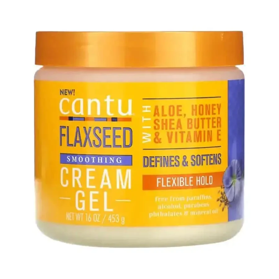 Розгладжуючий крем-гель з льняним насінням Cantu Flexible Hold Gel 453 гр: ціни та характеристики