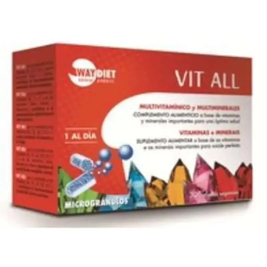 Waydiet Natural Products Vit All Multivit & Multimin 30Caps. Микрогранулы: цены и характеристики