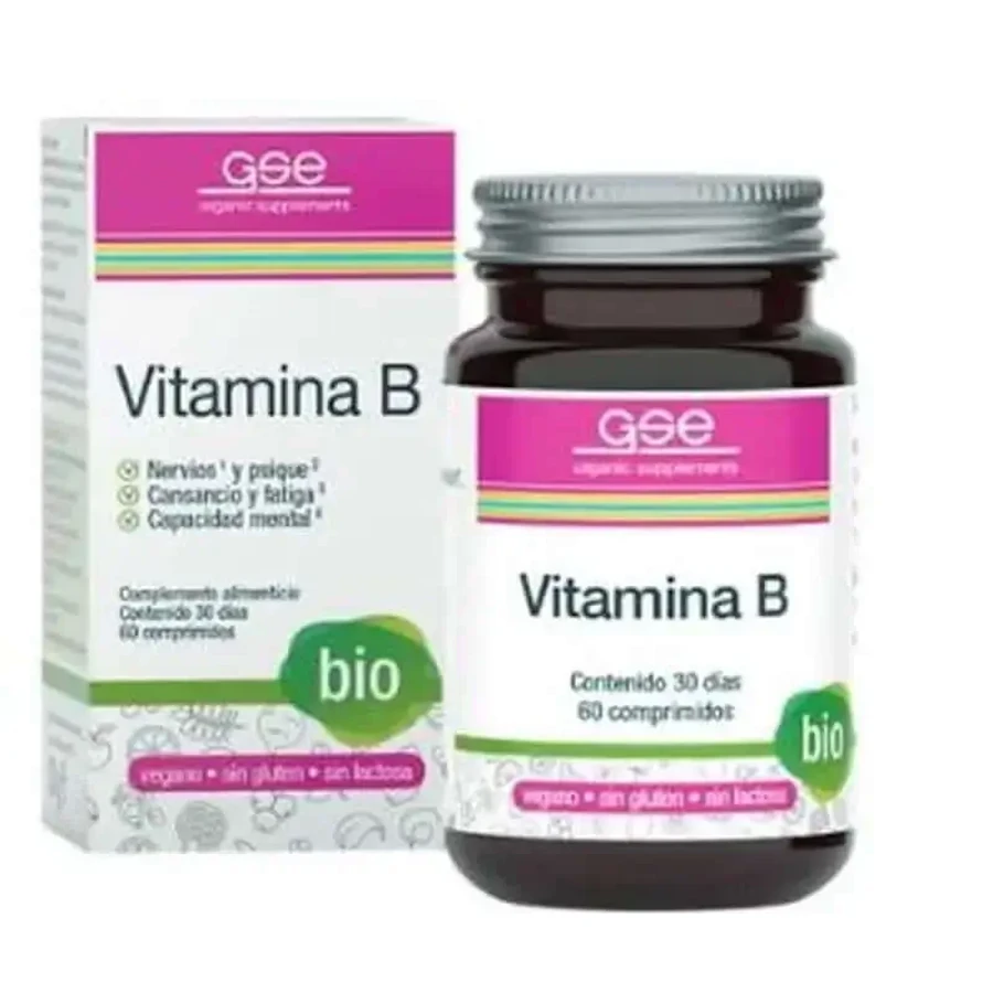 Gse Vitamin B Comlex 60 Tablets Bio Vegan: цены и характеристики