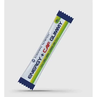 Scientiffic Nutrition Energy + Caf Gummy Lemon Lime, 30 грамів