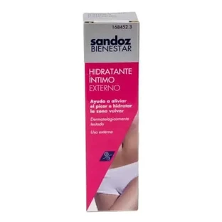 Зволожуючий крем для інтимних зон Sandoz Bienestar зовнішній 30 мл