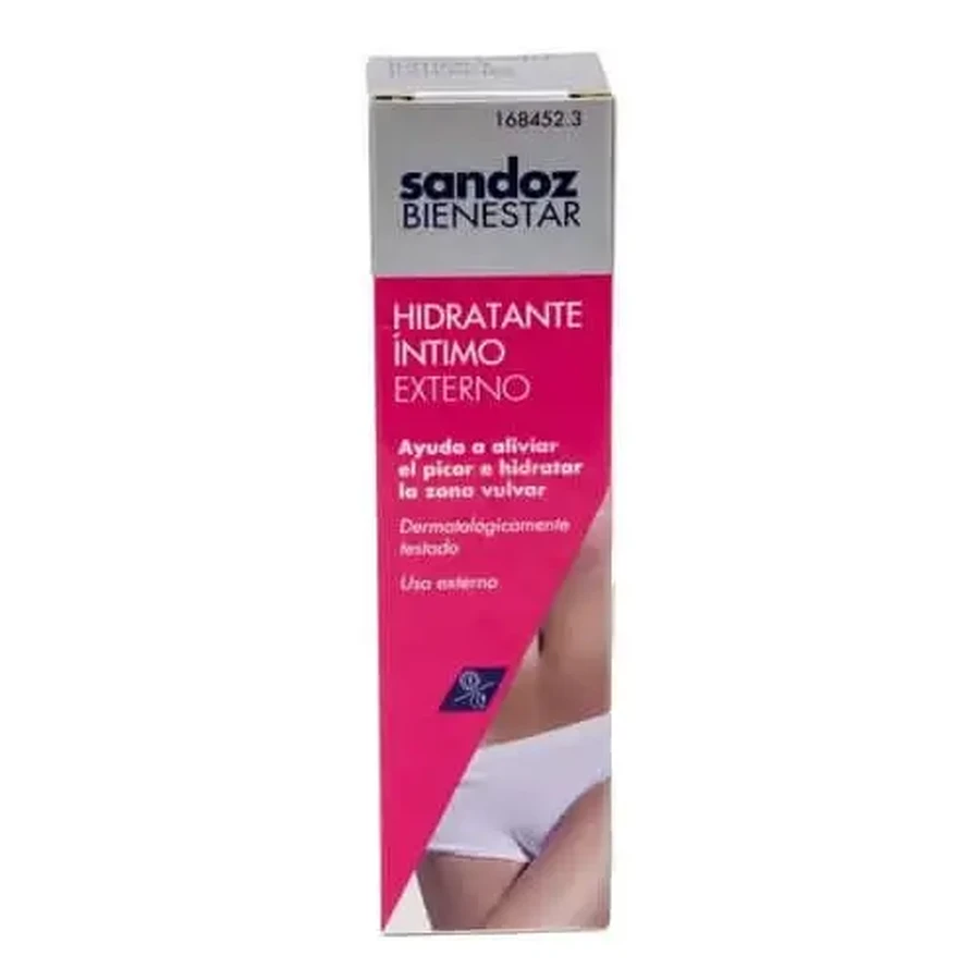 Зволожуючий крем для інтимних зон Sandoz Bienestar зовнішній 30 мл: ціни та характеристики