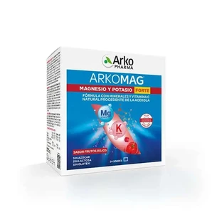 Аркофарма Аркомаг Магній та Калій Форте, 24 пакетика