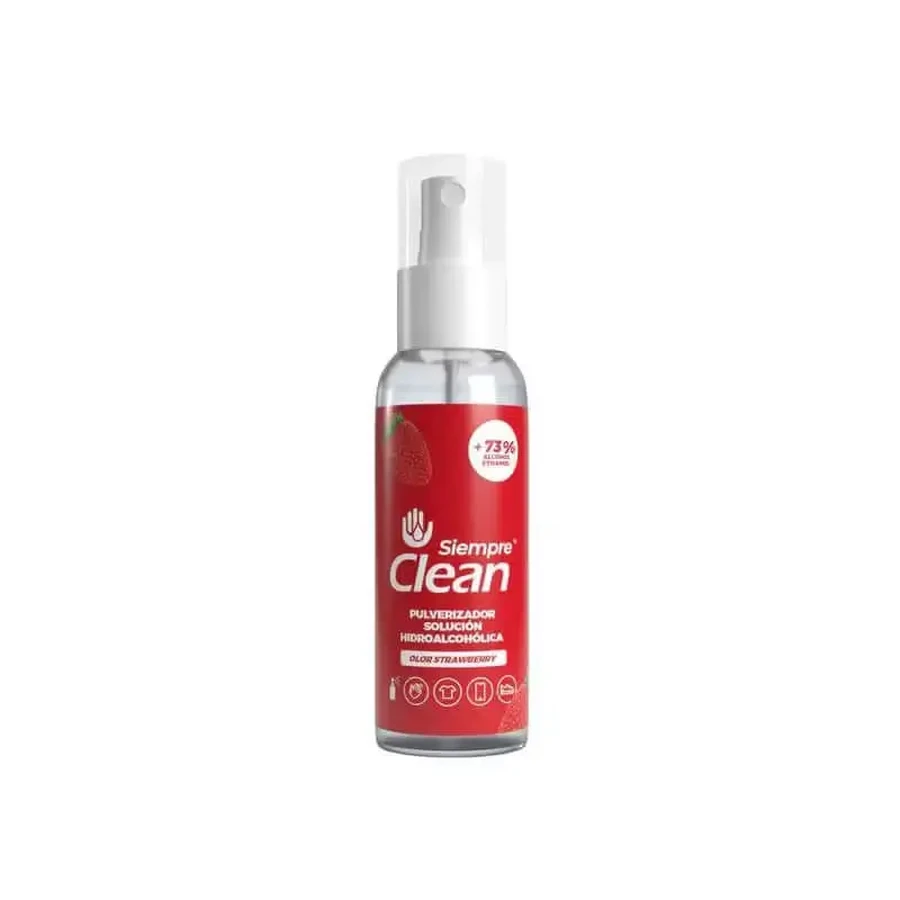 Клубника Siempreclean Клубничный гидроспиртовой раствор-спрей 100 мл: цены и характеристики
