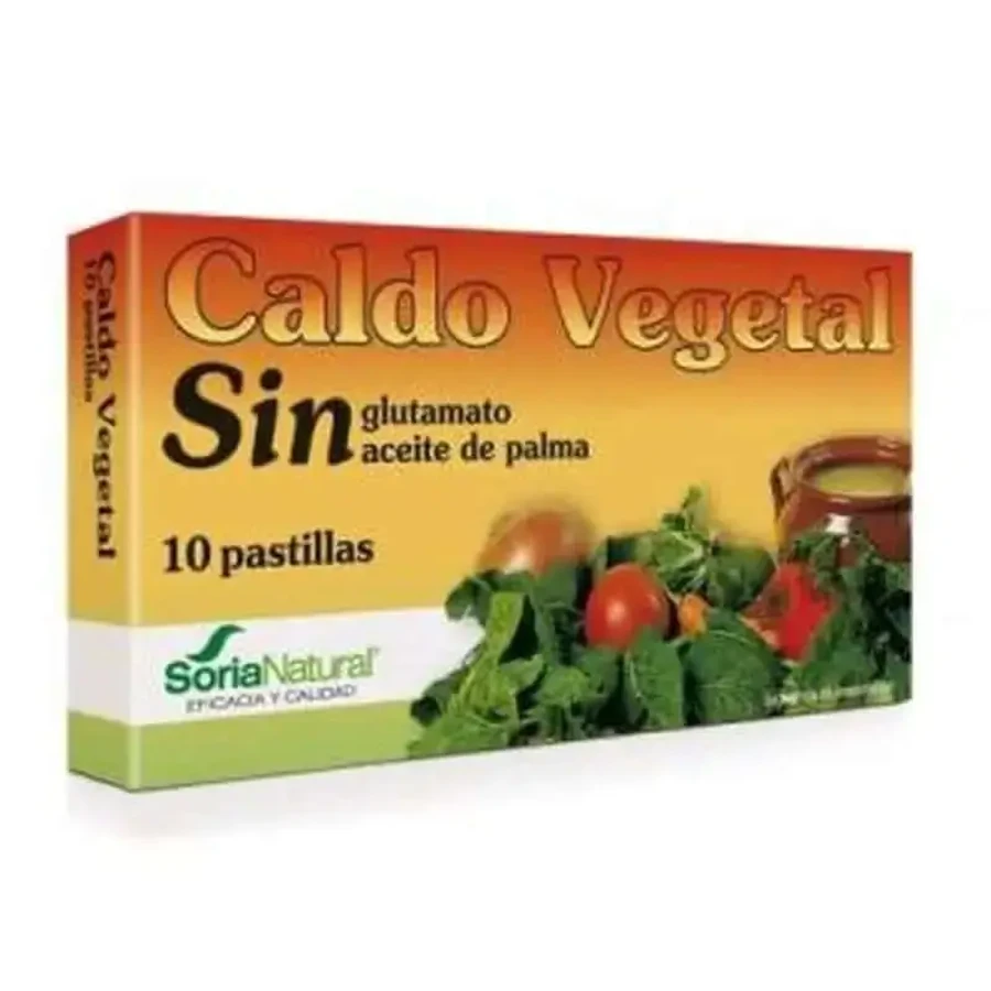 Soria Natural Caldo Vegetal 10Pastilles: ціни та характеристики