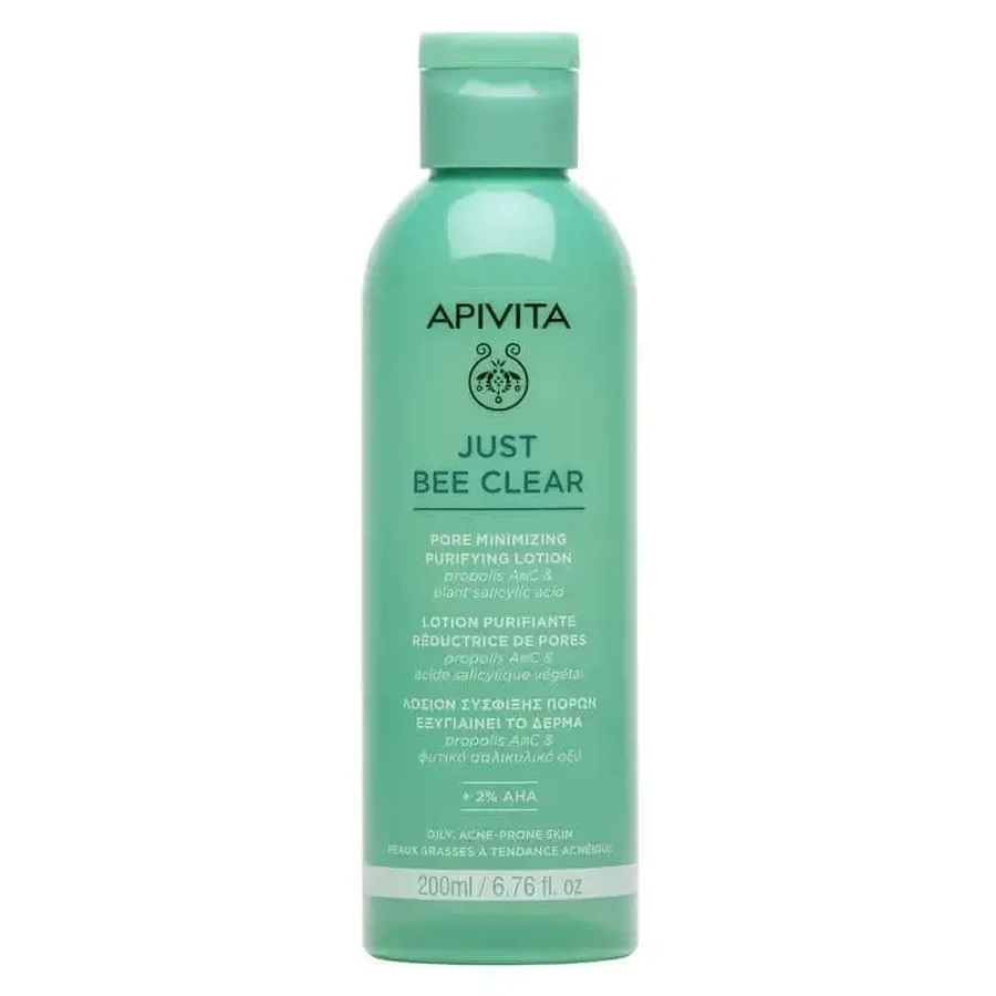 Apivita Just Bee Clear Pore Minimising Purifying Lotion, 200 мл: цены и характеристики