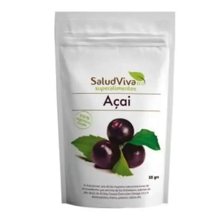 Salud Viva Açai Powder 50Gr. Bio Sg S/A Vegan: цены и характеристики