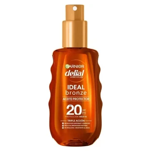 Garnier Delial Захисна олія для засмаги Spf 20. Оптимальна засмага, сатиновий блиск, водостійка, не липне 150 мл