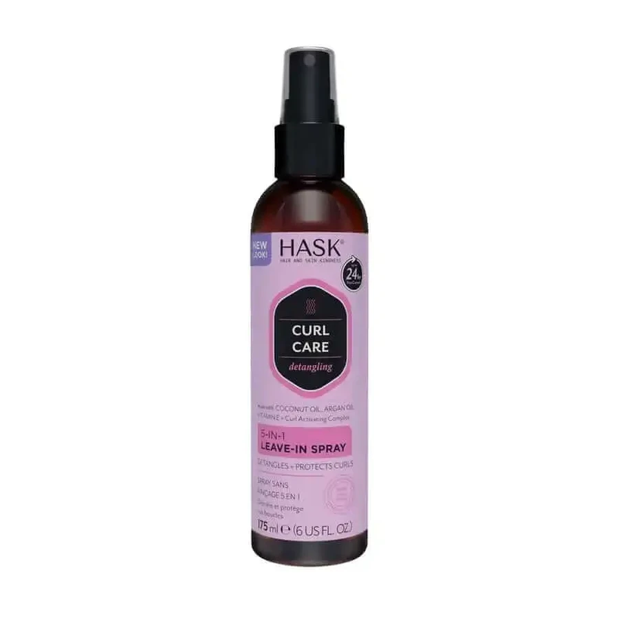 Спрей-кондиціонер 5 в 1 Hask Curl Care, 175 мл: ціни та характеристики