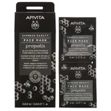 APIVITA Экспресс-маска красоты для жирной молодой кожи с прополисом