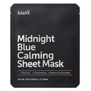 Заспокійлива маска для обличчя Klairs Midnight Blue, 25 мл