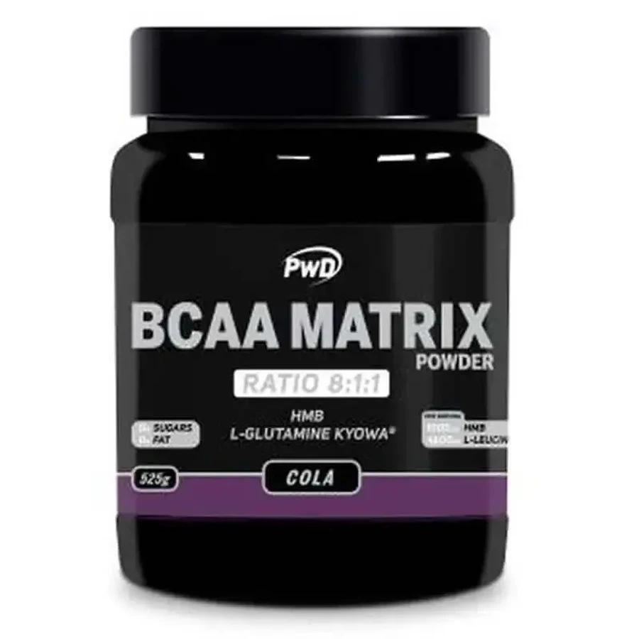 Pwd Bcaa Matrix Cola Flavor 525Gr: цены и характеристики