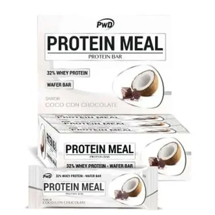 Протеїнові батончики Pwd Protein Meal Bar Coconut Chocolate 12Uds