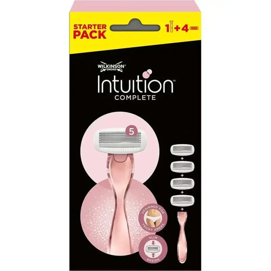 Wilkinson Sword Pack Intuition Complete Xxl (Maq + 4 Carg): цены и характеристики