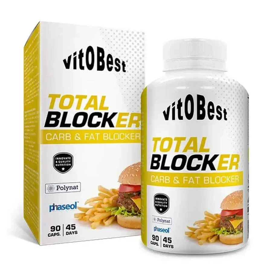 Vit.O.Best Total Blocker Carb & Fat, 90 капсул: ціни та характеристики