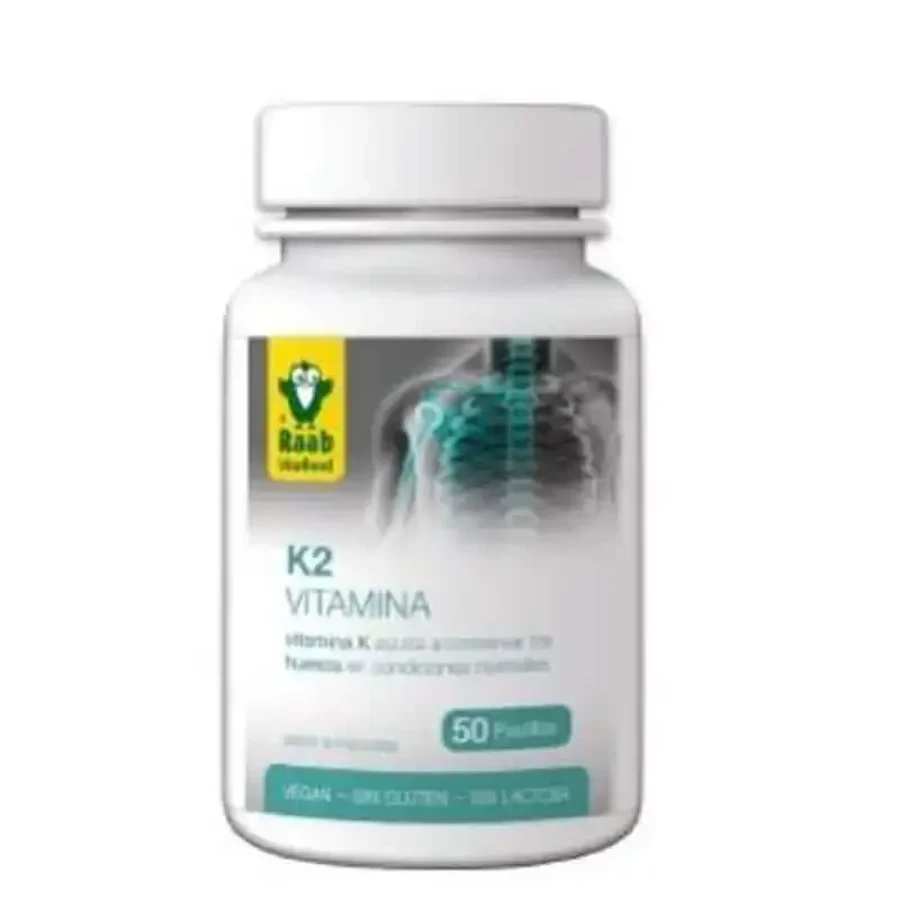 Raab Vitalfood Vitamin K2 Apple Flavour 50Caps Sg Vegan: цены и характеристики