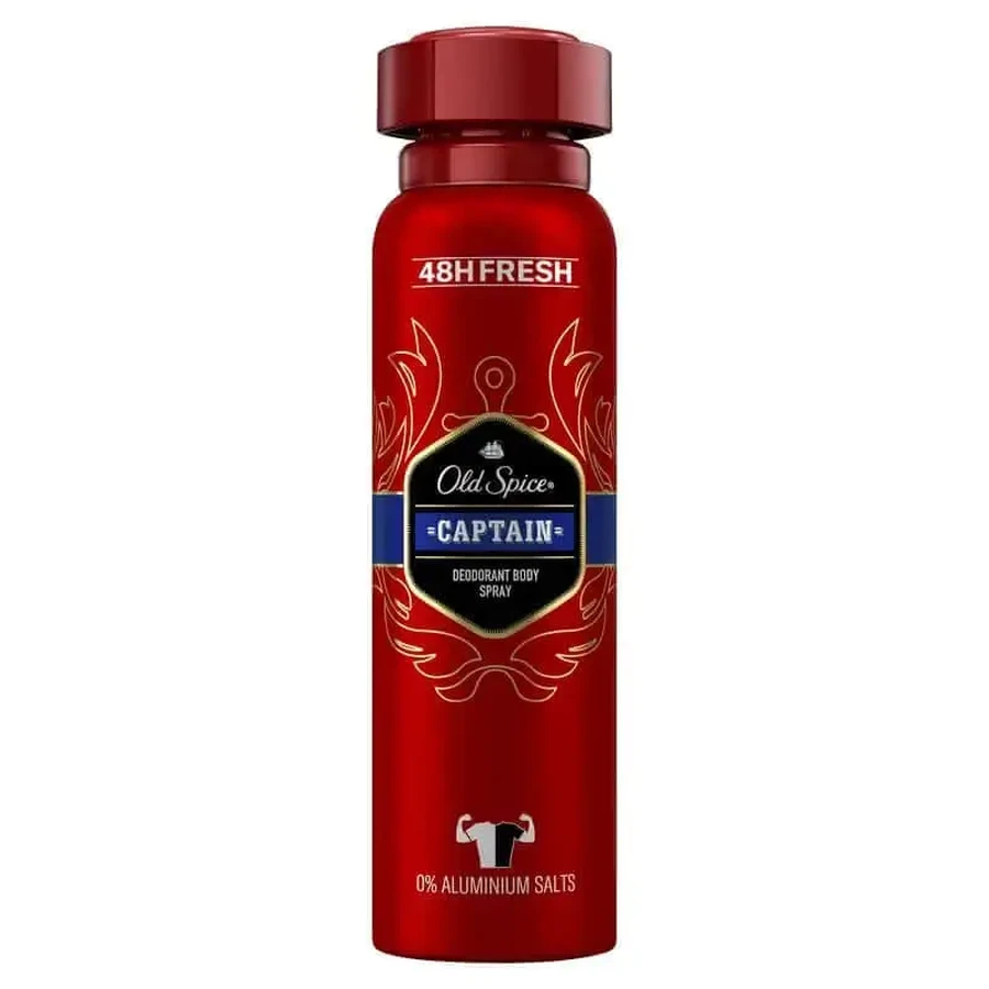 Дезодорант-спрей Old Spice Captain 150 мл: ціни та характеристики