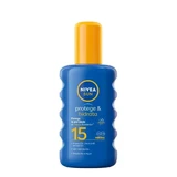 NIVEA Сонцезахисний зволожуючий спрей від сонця SPF15 Protect & Moisturise Зволожуючий сонцезахисний спрей, 200 мл