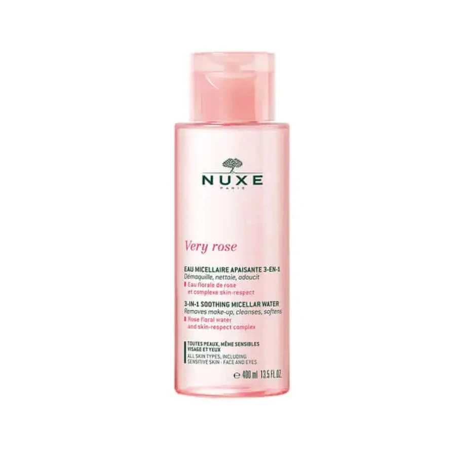 Заспокійлива міцелярна вода Nuxe Very Rose 3 в 1 400 мл: ціни та характеристики