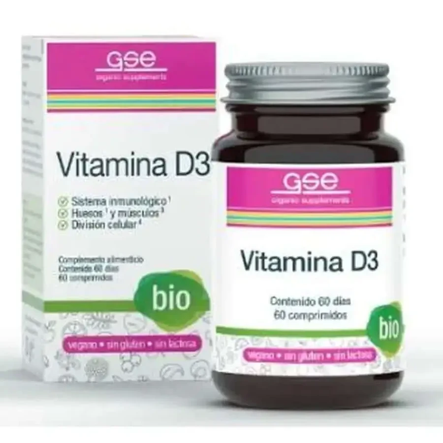 Gse Витамин D3 60 таблеток Bio Vegan: цены и характеристики
