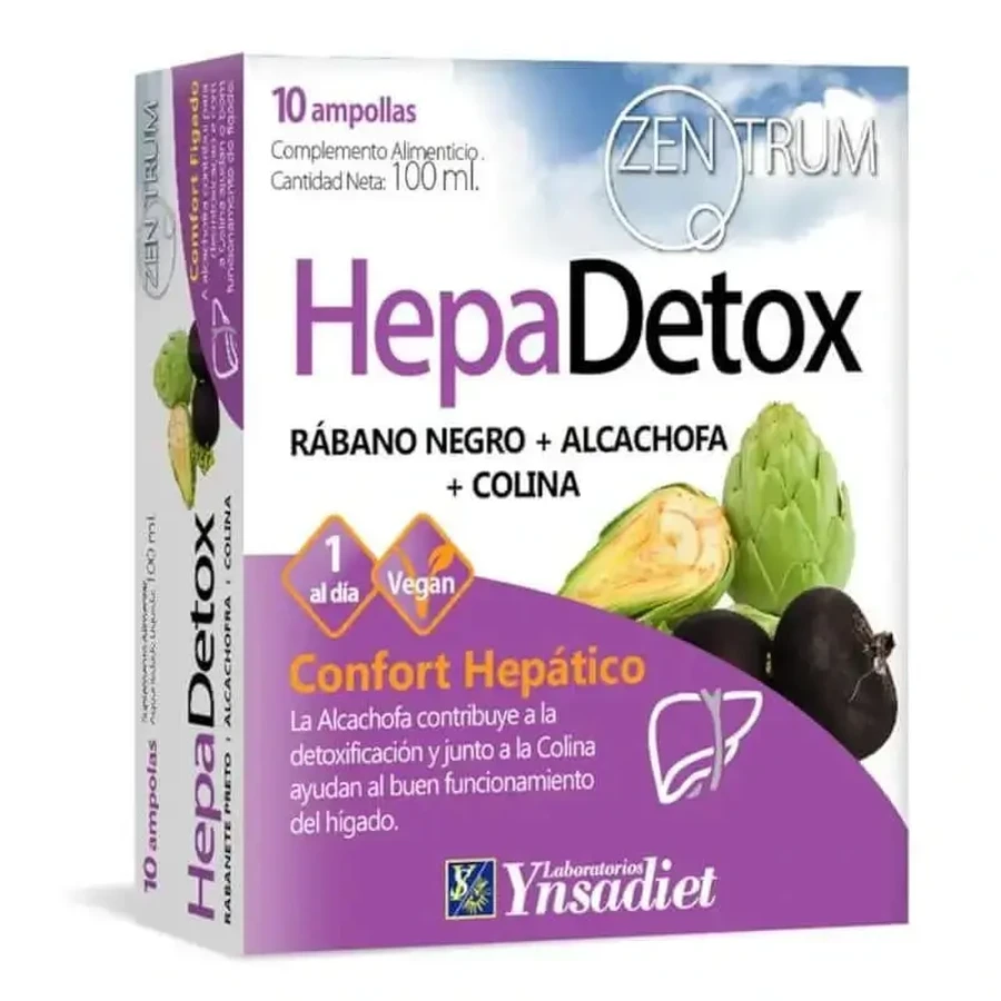 Ynsadiet Hepa Detox, 10 ампул: цены и характеристики