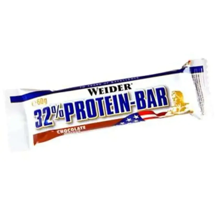Weider Weider Protein 32% шоколадні батончики 24шт **Weider Weider Protein 32% шоколадні батончики 24шт: ціни та характеристики