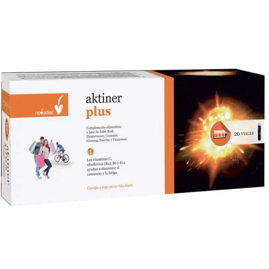 Novadiet Aktiner Plus, 20 флаконів: ціни та характеристики