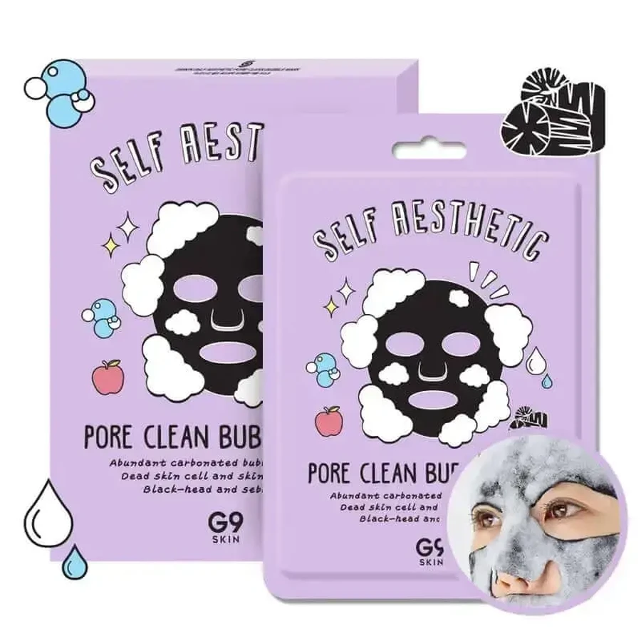 G9 Skin Self-Aesthetic Pore Clean Bubble Mask, 23 мл: ціни та характеристики
