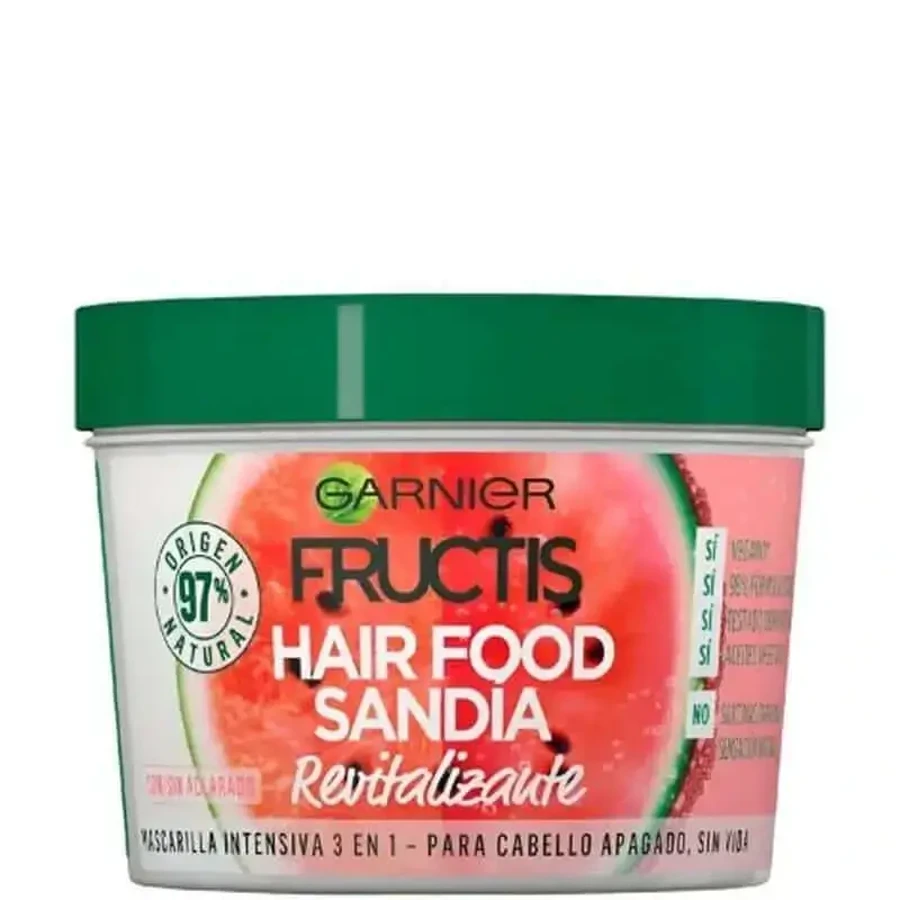 GarnierFructis Hair Food Кавун 3 в 1 відновлююча маска для тьмяного, млявого волосся 400 мл: ціни та характеристики