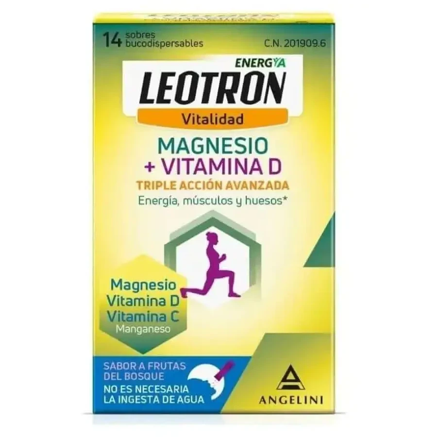 Leotron Vitality Магний + витамин D, 14 палочек: цены и характеристики