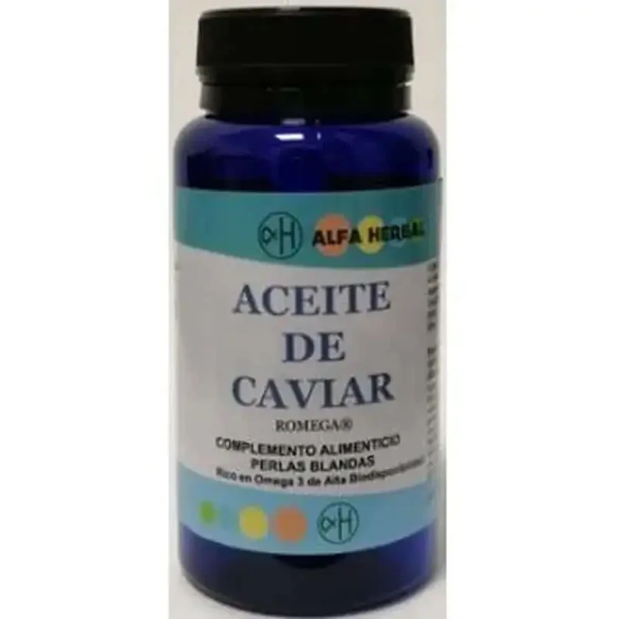 Олія трав'яної ікри Alpha Herbal Caviar Oil (Romega) 50Pearls: ціни та характеристики