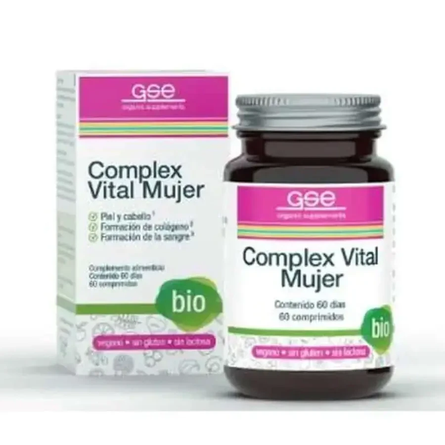Gse Complex Vital Women 60 таблеток Bio Vegan: ціни та характеристики