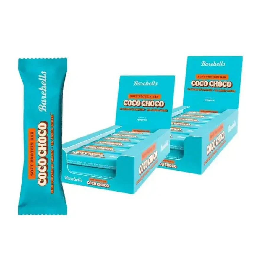 Barebells Pack М'які батончики Coconut Choco, 24 шт. х 55 г: ціни та характеристики