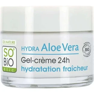 Зволожуючий крем-гель для алое So'Bio Etic Aloe 24 години 50 мл