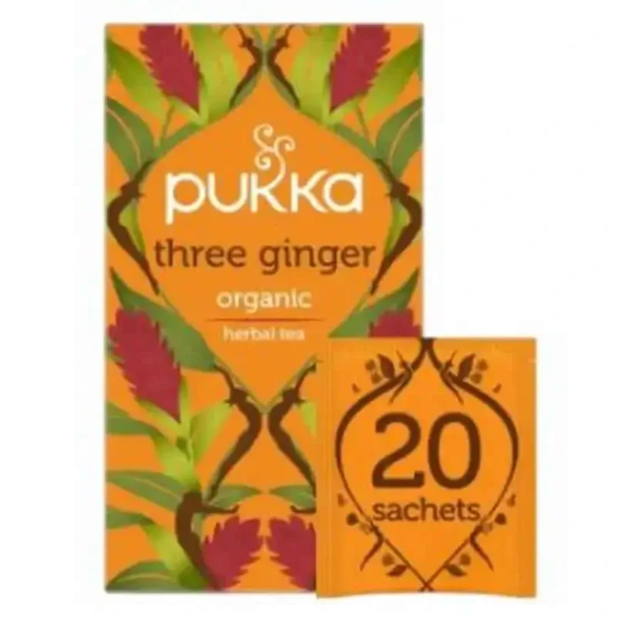 Pukka Настойка Три имбиря Био, 20 шт.: цены и характеристики