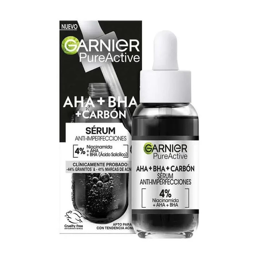 Garnier Антиперфекционная сыворотка с 4% ниацинамида, Aha и Bha, 30 мл: цены и характеристики