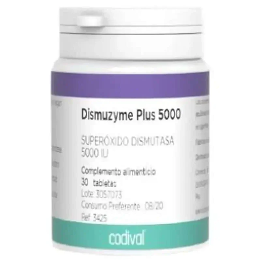 Codival Dismuzyme Plus 5000 (S.O.D.) 30Comp: ціни та характеристики