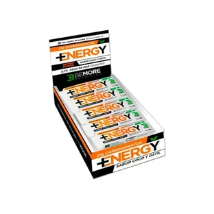 Энергетический батончик Bemore Nutrition Energy+ со вкусом кокоса и фиников в коробке 18 шт.
