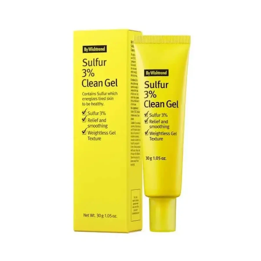 By Wishtrend Sulfur 3% Clean Gel , 30 г: цены и характеристики