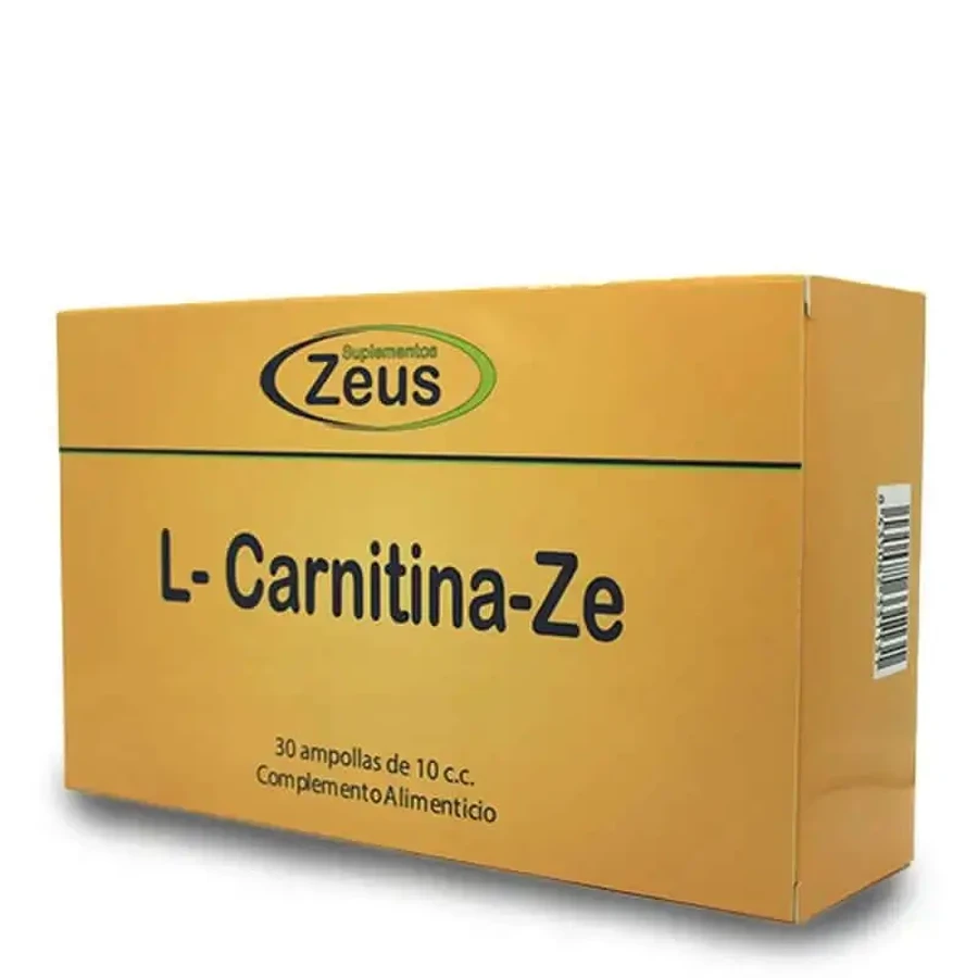 Zeus L-карнітин 1500 Ze, 30 ампул: ціни та характеристики