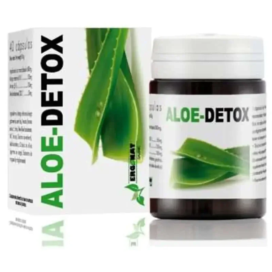 Эргонат Алоэ-Детокс 40 капсул: цены и характеристики