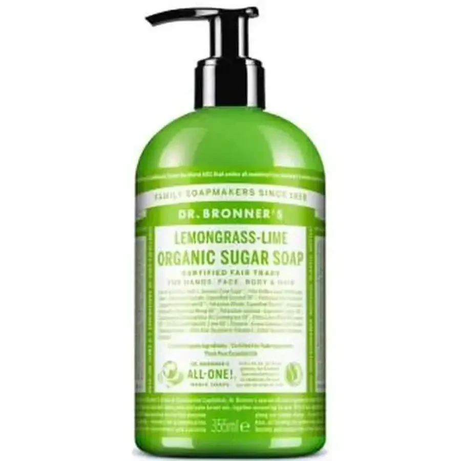 Dr. Bronner'S Lemongrass-Lime Sugar Soap 355Ml: цены и характеристики