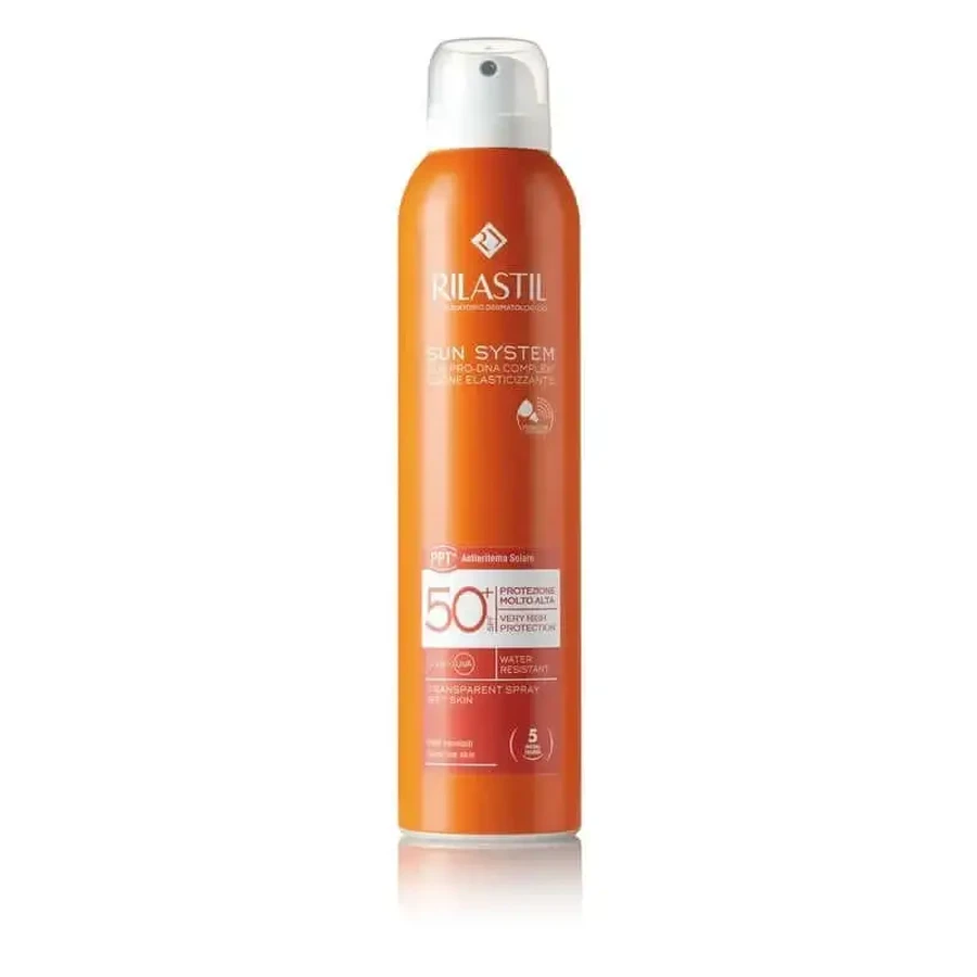 Rilastil Sun System SPF 50+ Прозорий спрей, 200 мл: ціни та характеристики