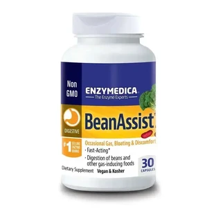 Enzymedica Beanassist, 30 капсул