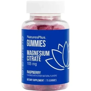 Natures Plus Gummies Цитрат магнію, 75 льодяників, Natures Plus Gummies, 75 льодяників