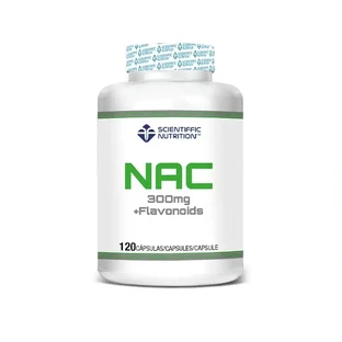 Scientiffic Nutrition Nac+Flavonoids 300Mg , 120 капсул