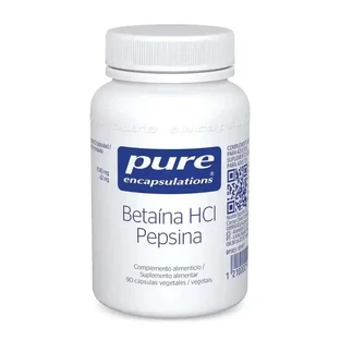 Pure Encapsulations Betaine Hcl Pepsin, 90 капсул