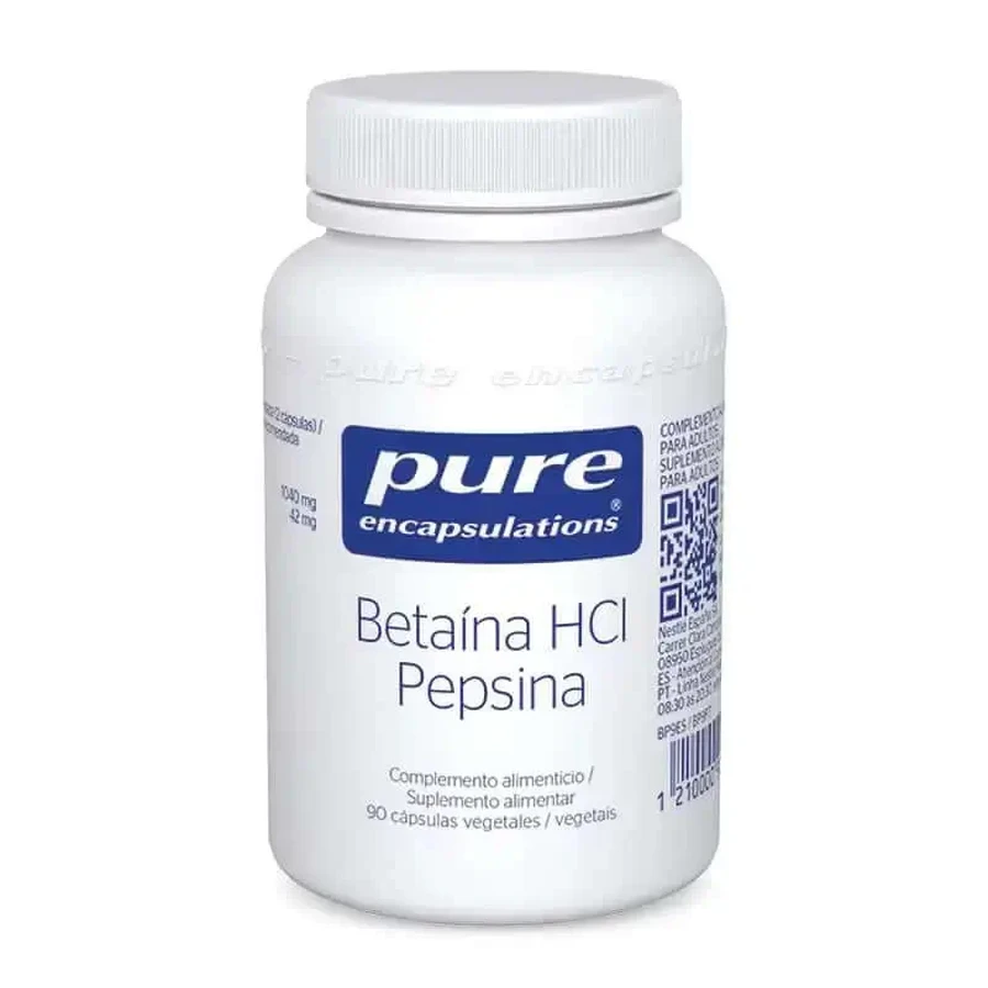 Pure Encapsulations Betaine Hcl Pepsin, 90 капсул: цены и характеристики